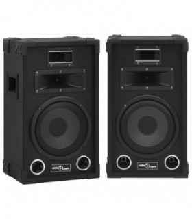 Professional Passive Hifi Stage Speakers 2 pcs 800 W Black