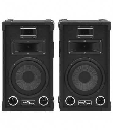 Professional Passive Hifi Stage Speakers 2 pcs 800 W Black