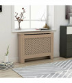 Radiator Cover 112x19x81 cm MDF