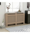 Radiator Cover 152x19x81 cm MDF