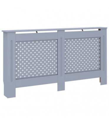 Radiator Cover Anthracite 152x19x81 cm MDF