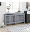 Radiator Cover Anthracite 172x19x81 cm MDF