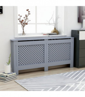 Radiator Cover Anthracite 172x19x81 cm MDF