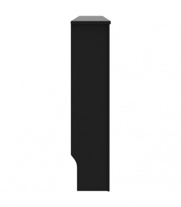 Radiator Cover Black 172x19x81 cm MDF