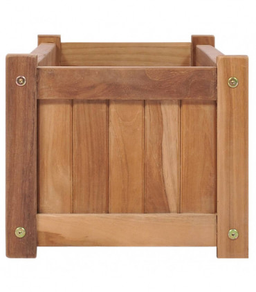 Raised Bed 100x30x25 cm Solid Teak Wood