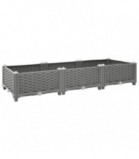 vidaXL Raised Bed 120x40x23 cm Polypropylene