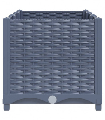 vidaXL Raised Bed 120x40x38 cm Polypropylene