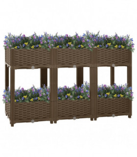 Raised Bed 120x40x71 cm Polypropylene