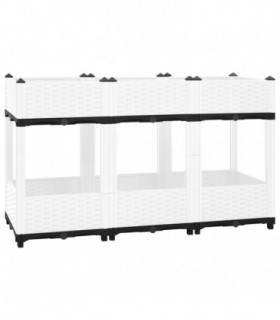 vidaXL Raised Bed 120x40x71 cm Polypropylene