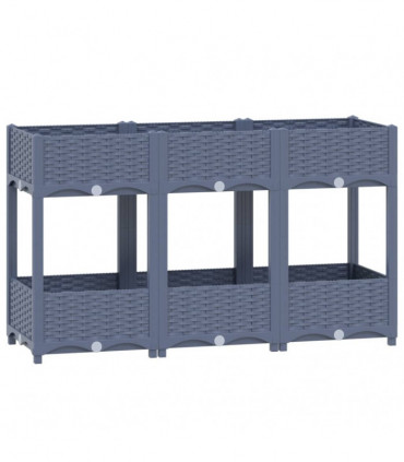 vidaXL Raised Bed 120x40x71 cm Polypropylene