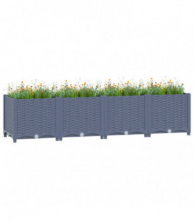 vidaXL Raised Bed 160x40x38 cm Polypropylene