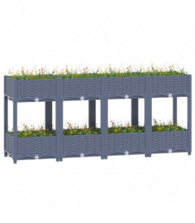 vidaXL Raised Bed 160x40x71 cm Polypropylene