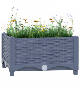 Raised Bed 40x40x23 cm Polypropylene