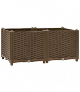 Raised Bed 80x40x38 cm Polypropylene