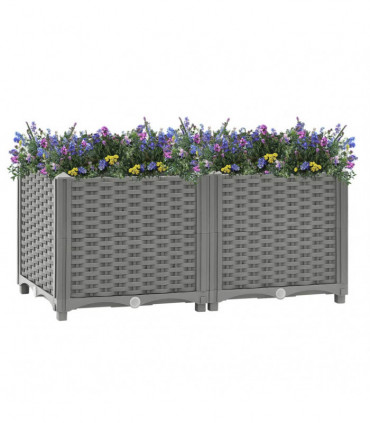 Raised Bed 80x40x38 cm Polypropylene