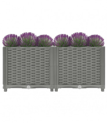 Raised Bed 80x40x38 cm Polypropylene