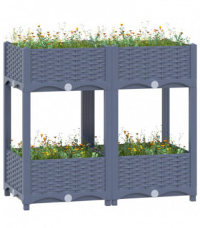 Raised Bed 80x40x71 cm Polypropylene