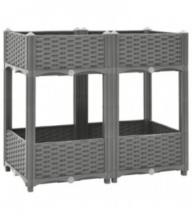 vidaXL Raised Bed 80x40x71 cm Polypropylene