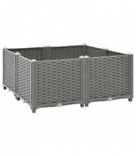 Raised Bed 80x80x38 cm Polypropylene