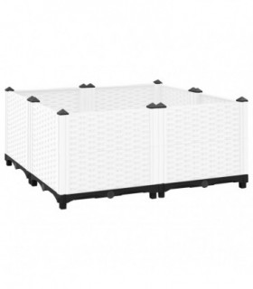 vidaXL Raised Bed 80x80x38 cm Polypropylene