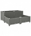 vidaXL Raised Bed 80x80x38 cm Polypropylene