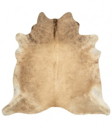 Real Cow Hide Rug 150x170 cm Beige