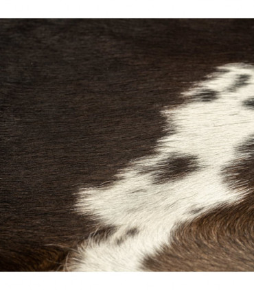 Real Cow Hide Rug Black 150x170 cm
