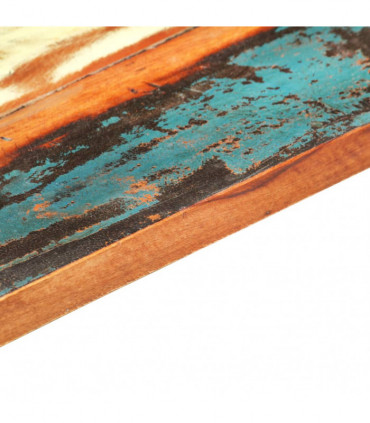 Rectangular Table Top 60x80 cm 25-27 mm Solid Reclaimed Wood
