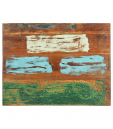 Rectangular Table Top 60x90 cm 15-16 mm Solid Reclaimed Wood