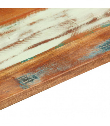 Rectangular Table Top 60x90 cm 15-16 mm Solid Reclaimed Wood