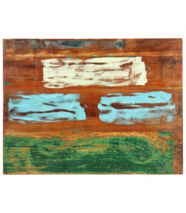 Rectangular Table Top 70x80 cm 25-27 mm Solid Reclaimed Wood
