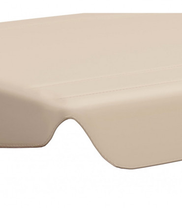 Replacement Canopy for Garden Swing Beige 150/130x70/105 cm