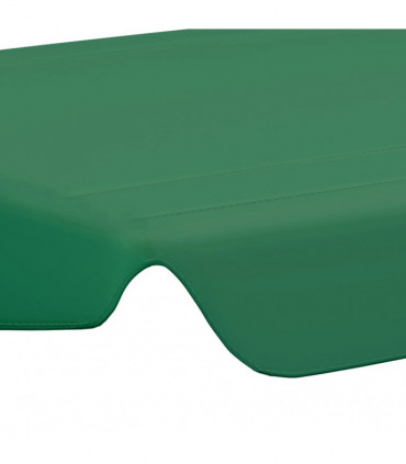 Replacement Canopy for Garden Swing Green 150/130x70/105 cm