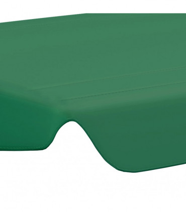 Replacement Canopy for Garden Swing Green 188/168x110/145 cm