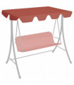 Replacement Canopy for Garden Swing Terracotta 188/168x110/145cm