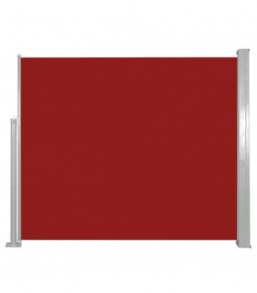 Retractable Side Awning 120 x 300 cm Red