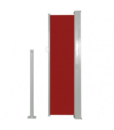 Retractable Side Awning 120 x 300 cm Red