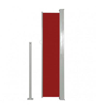 Retractable Side Awning 140 x 300 cm Red