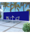 Retractable Side Awning 160 x 500 cm Blue