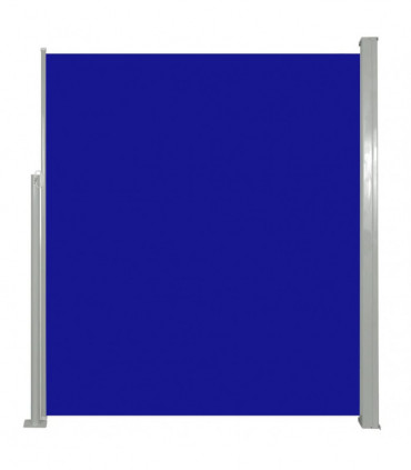 Retractable Side Awning 160 x 500 cm Blue