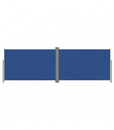 Retractable Side Awning Blue 220x600 cm