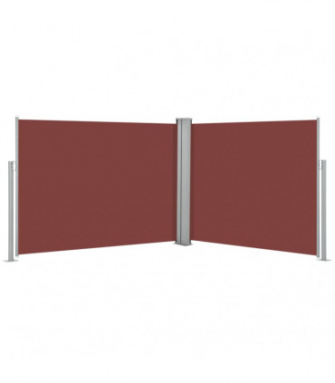 Retractable Side Awning Brown 140x1000 cm
