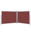 Retractable Side Awning Brown 140x1000 cm