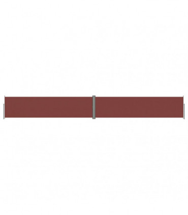 Retractable Side Awning Brown 160x1200 cm