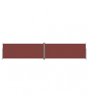 Retractable Side Awning Brown 200x1000 cm