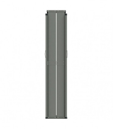 Retractable Side Awning Brown 200x1200 cm