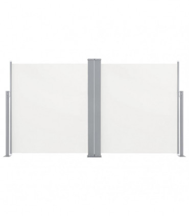 Retractable Side Awning Cream 140x600 cm