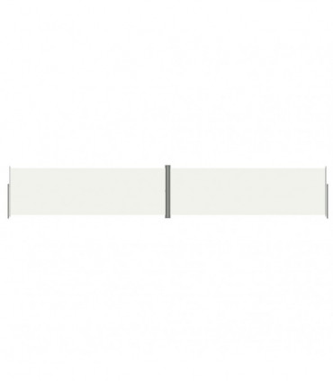 Retractable Side Awning Cream 200x1200 cm