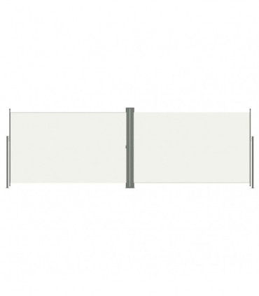 Retractable Side Awning Cream 200x600 cm