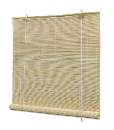 Roller Blind Bamboo 140x220 cm Natural